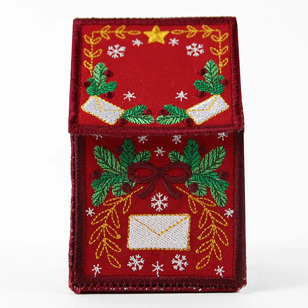 3D Christmas Mailbox (In-the-Hoop) - Image 13