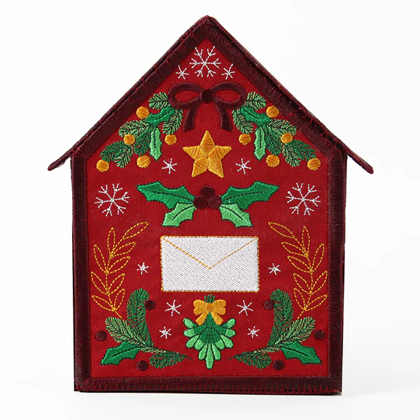 3D Christmas Mailbox (In-the-Hoop) - Image 7