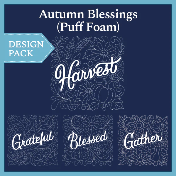 A Autumn Blessings (Puff Foam) Design Pack - Image 4