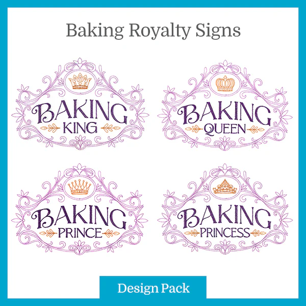 A Baking Royalty Signs Design Pack - Image 2