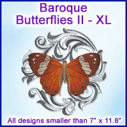 A Baroque Butterflies II Design Pack - Image 2