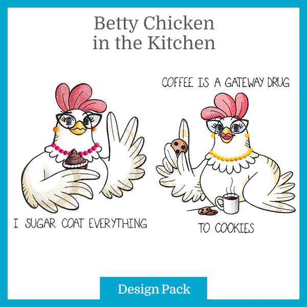 A Betty Chicken in the Kitchen Design Pack - Image 2