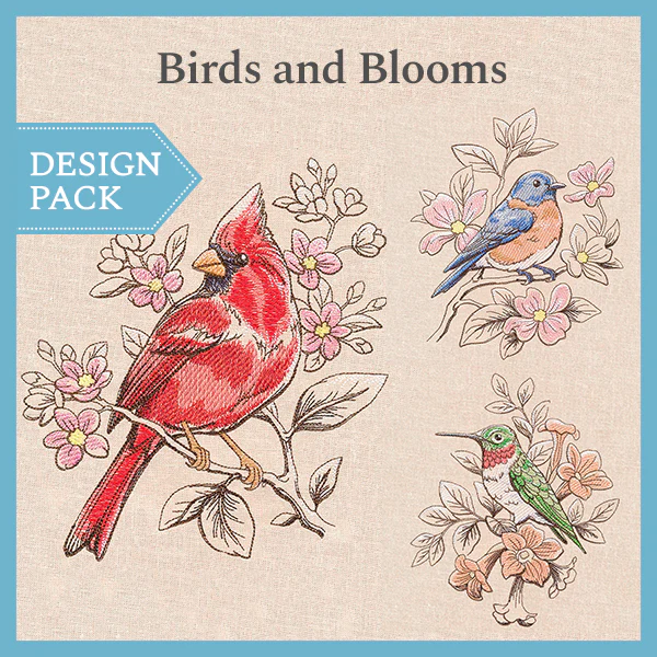 A Birds and Blooms Design Pack - Image 3