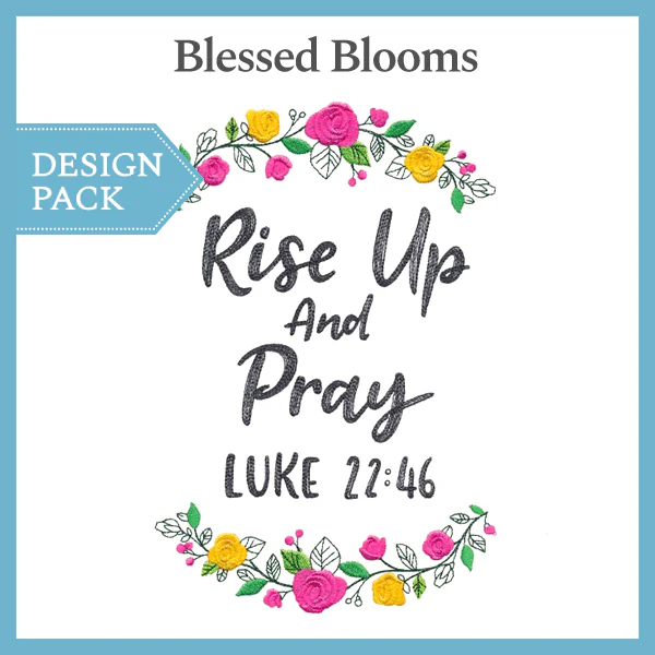 A Blessed Blooms Design Pack - Image 2