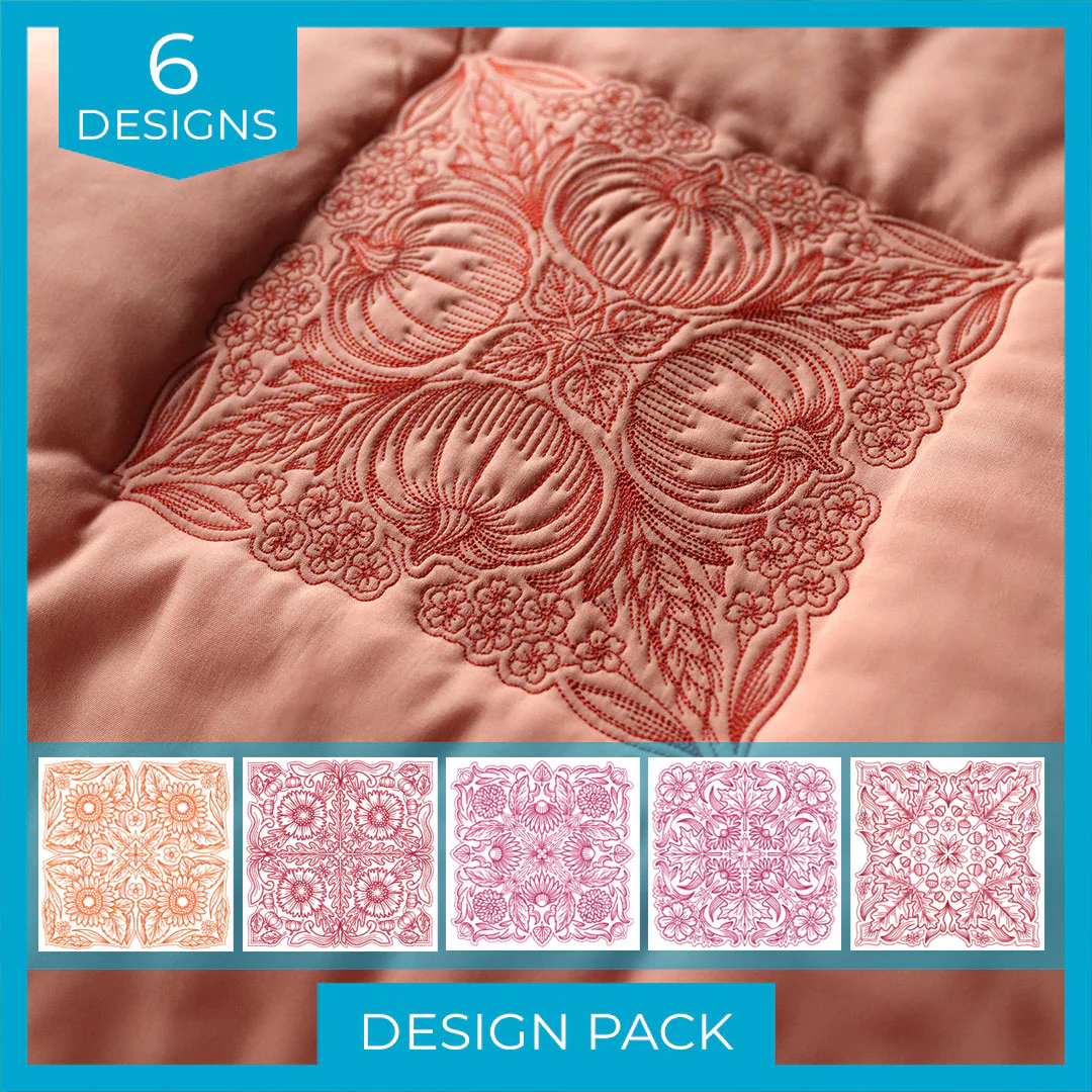 A Blissful Fall Kaleidoscope Square Design Pack - Image 4