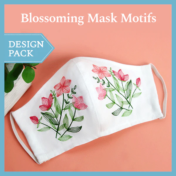A Blossoming Mask Motifs Design Pack - Image 2