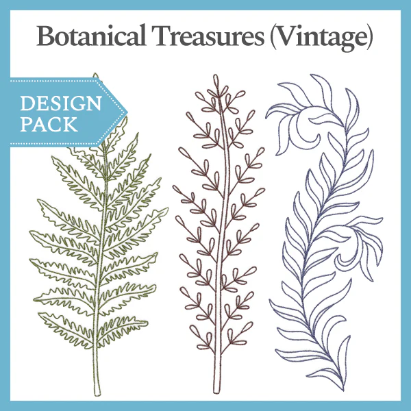 A Botanical Treasures (Vintage) Design Pack - Image 4