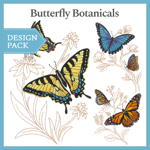 A Butterfly Botanicals Design Pack - Image 3