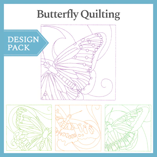 A Butterfly Quilting Design Pack - Image 5