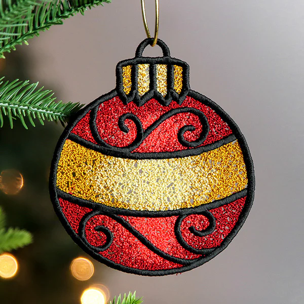 A Christmas Charms Ornaments (Lace) Design Pack - Image 11
