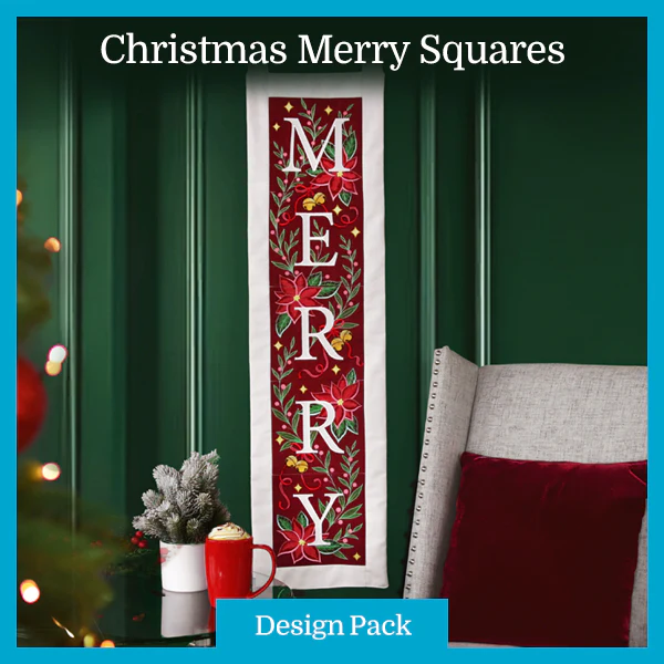 A Christmas Merry Squares Design Pack - Image 5