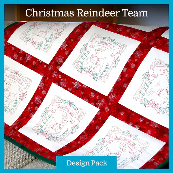 A Christmas Reindeer Team Design Pack - Image 3