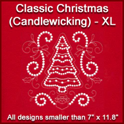 A Classic Christmas (Candlewicking) Design Pack - Image 2