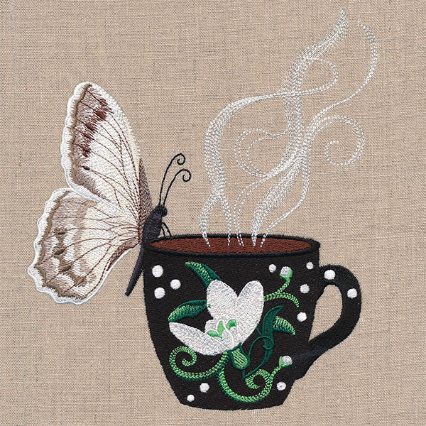 A Coffee Break Butterfly Design Pack - Image 10