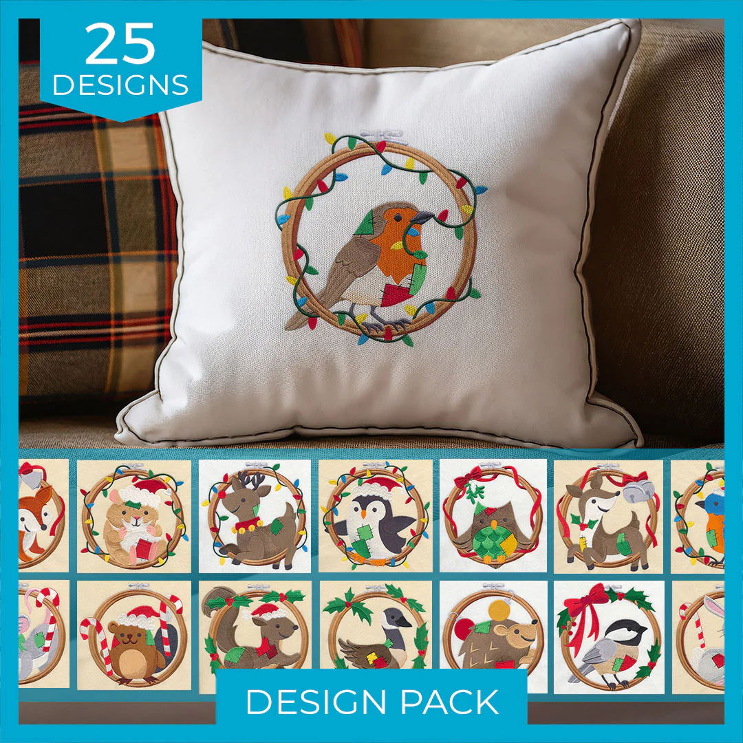 A Crafty Christmas Hoopla Design Pack - Image 6