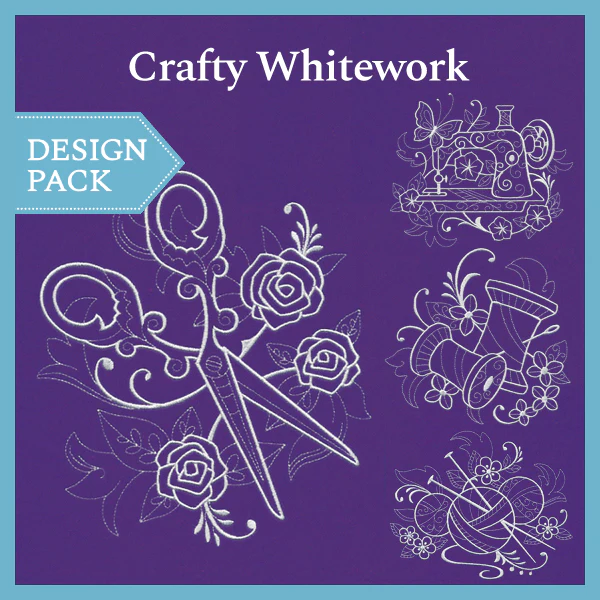A Crafty Whitework Design Pack - Image 4