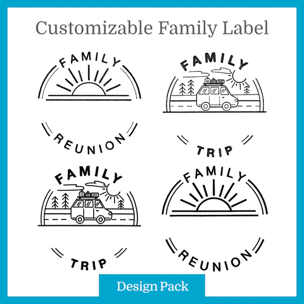 A Customizable Family Label Design Pack - Image 2