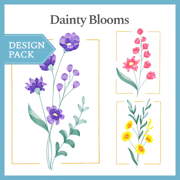 A Dainty Blooms Design Pack - Image 4
