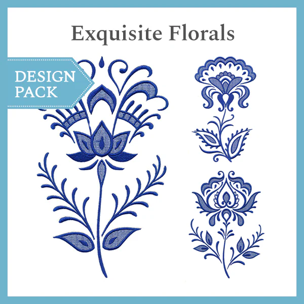 A Exquisite Florals Design Pack - Image 2
