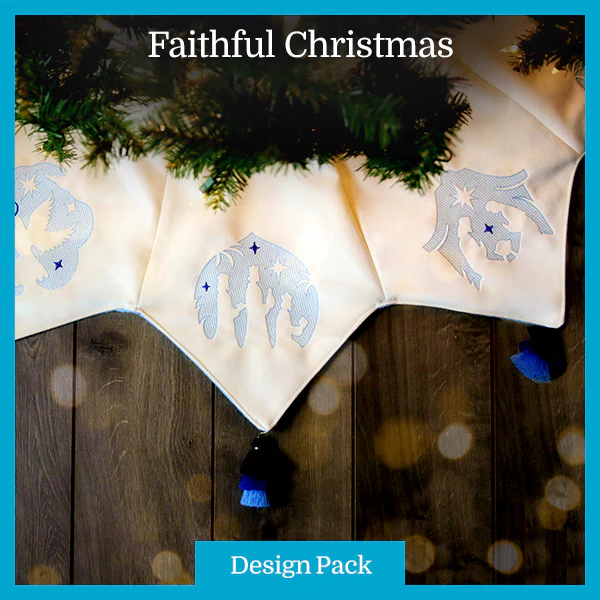 A Faithful Christmas Design Pack (Embossed) - Image 3