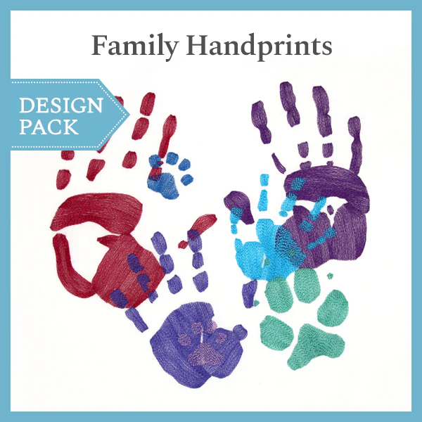 A Family Handprints Design Pack - Image 5