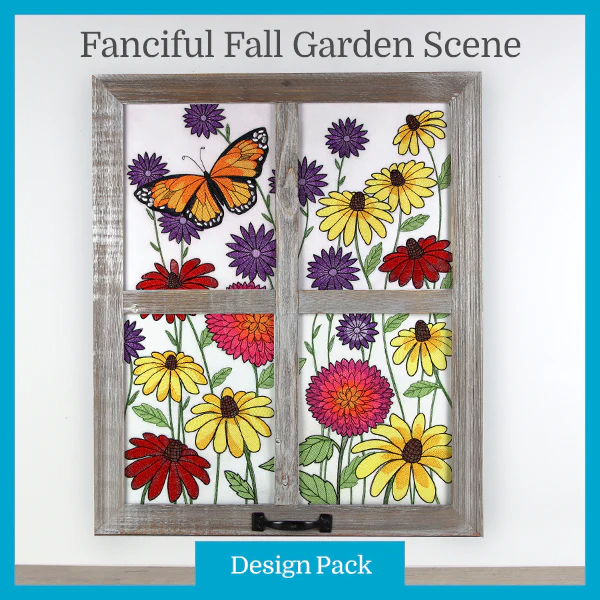 A Fanciful Fall Garden Scene Design Pack - Image 4