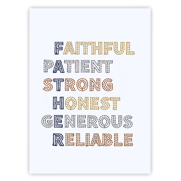 A Father's Character (Cardstock) - Image 4