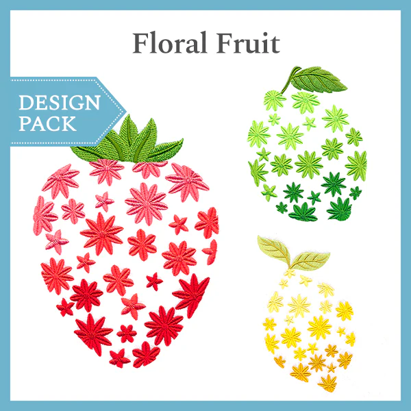 A Floral Fruit Design Pack - Image 3