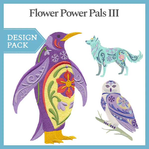 A Flower Power Pals III Design Pack - Image 2