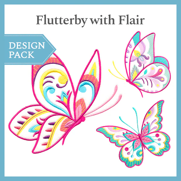 A Flutterby with Flair Design Pack - Image 4