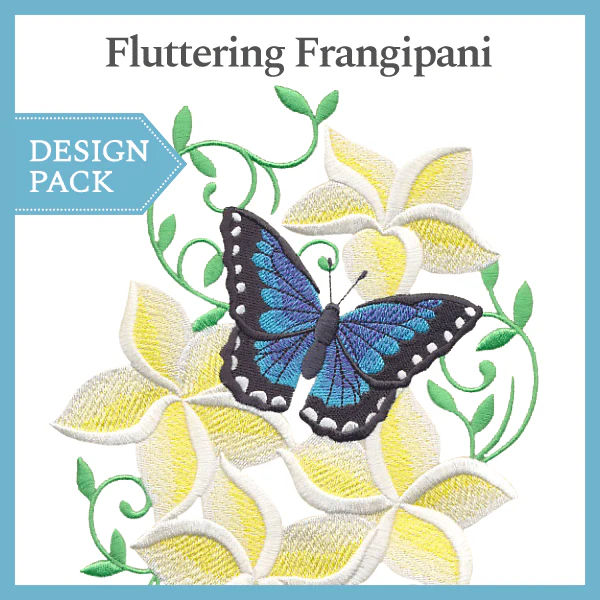 A Fluttering Frangipani Design Pack - Image 2