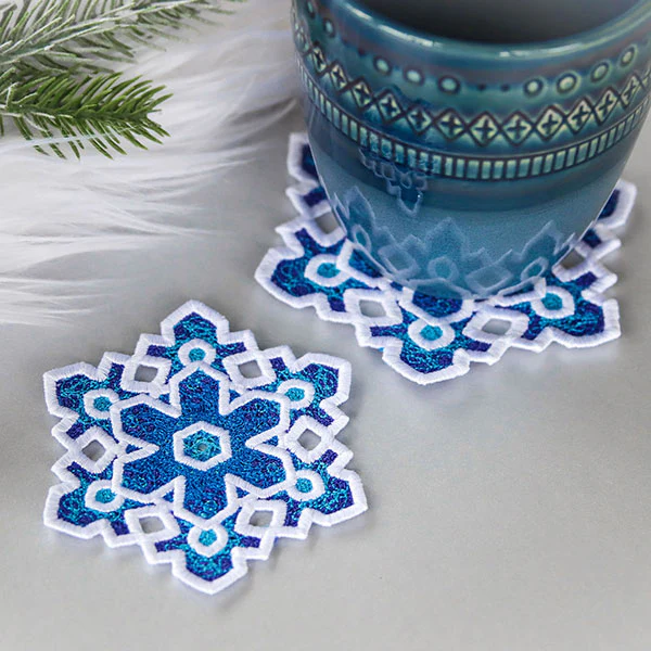 A Frosted & Fancy Snowflake (Lace) Design Pack - Image 22