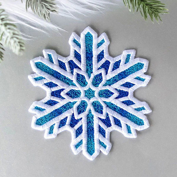 A Frosted & Fancy Snowflake (Lace) Design Pack - Image 28