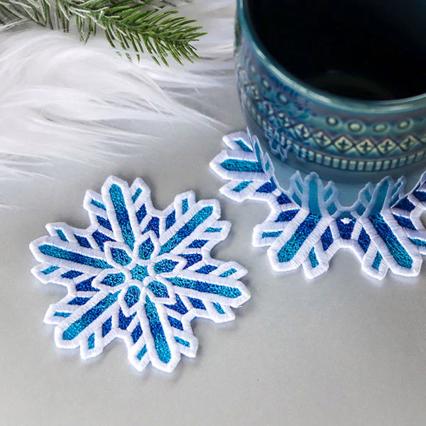 A Frosted & Fancy Snowflake (Lace) Design Pack - Image 3