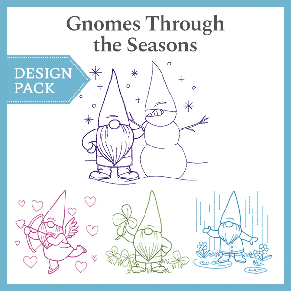 A Gnomes Through the Seasons Design Pack - Image 4