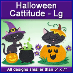 A Halloween Cattitude Design Pack - Image 3