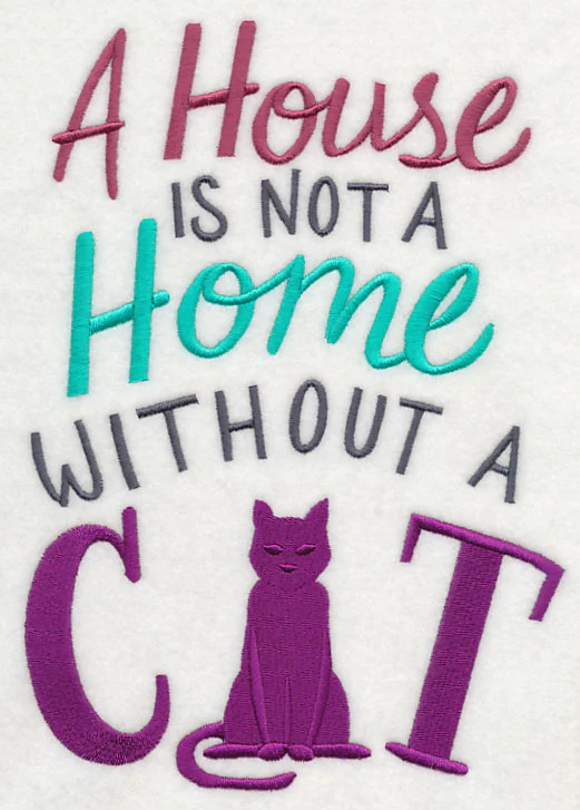 A House is Not a Home Without a Cat