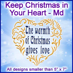 A Keep Christmas in Your Heart Design Pack - Image 4