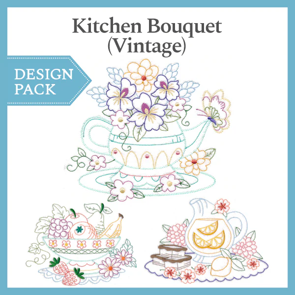 A Kitchen Bouquet (Vintage) Design Pack - Image 3