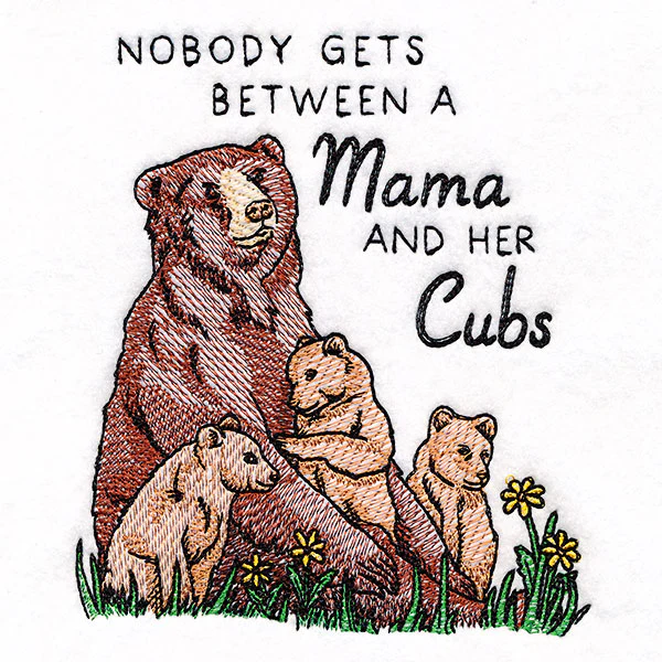 A Mama and Her Cubs - Image 3