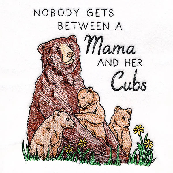 A Mama and Her Cubs - Image 4