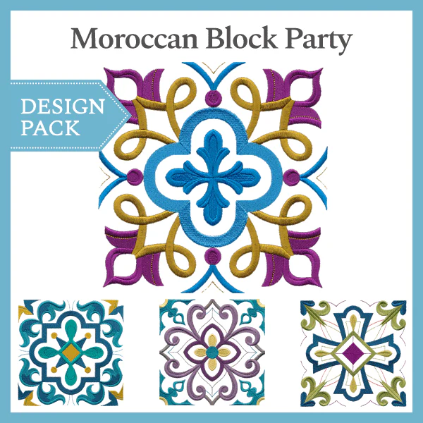 A Moroccan Block Party Design Pack - Image 3