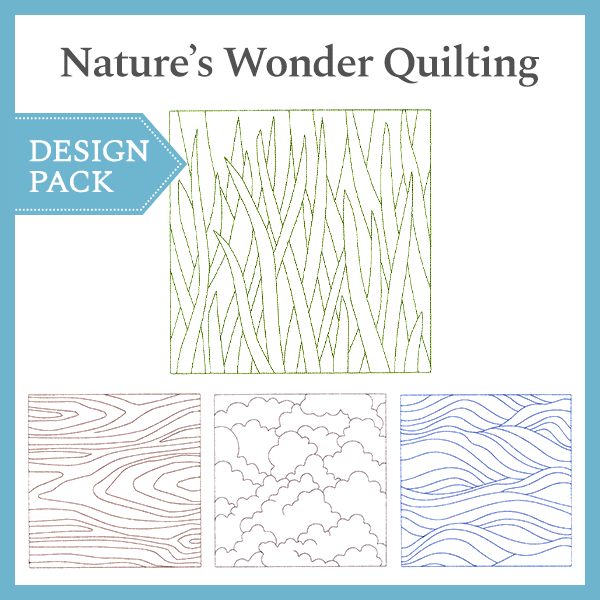 A Nature's Wonders Quilting Design Pack - Image 4