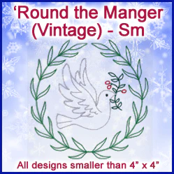 A 'Round the Manger (Vintage) Design Pack - Image 5