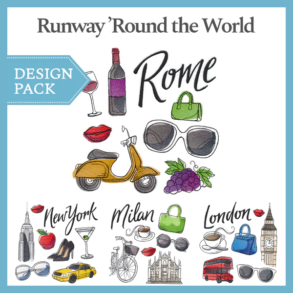 A Runway 'Round the World Design Pack - Image 2