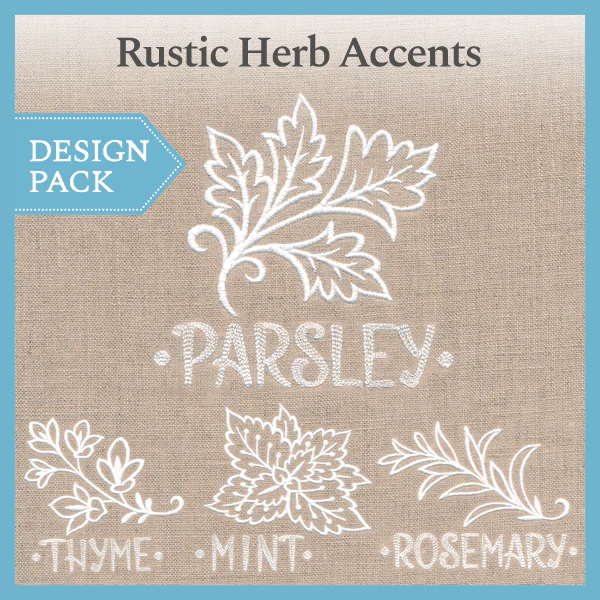 A Rustic Herb Accents Design Pack - Image 4