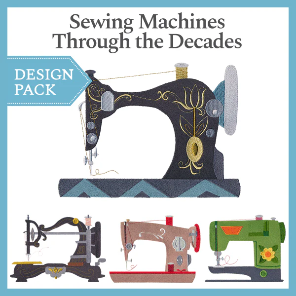 A Sewing Machines Through the Decades Design Pack - Image 3