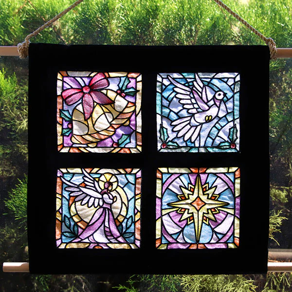 A Stained Glass Christmas Design Pack - Image 2