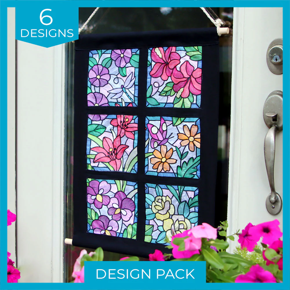 A Stained Glass Garden II Design Pack - Image 7
