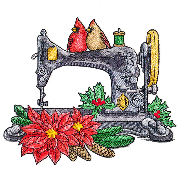 A Stitch of Christmas Cheer Sewing Machine - Image 4
